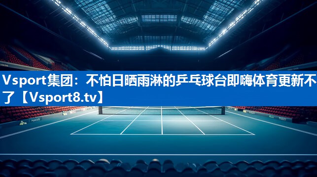 Vsport集团：不怕日晒雨淋的乒乓球台即嗨体育更新不了